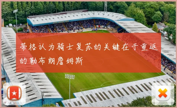 蒂格认为骑士复苏的关键在于重返的勒布朗詹姆斯